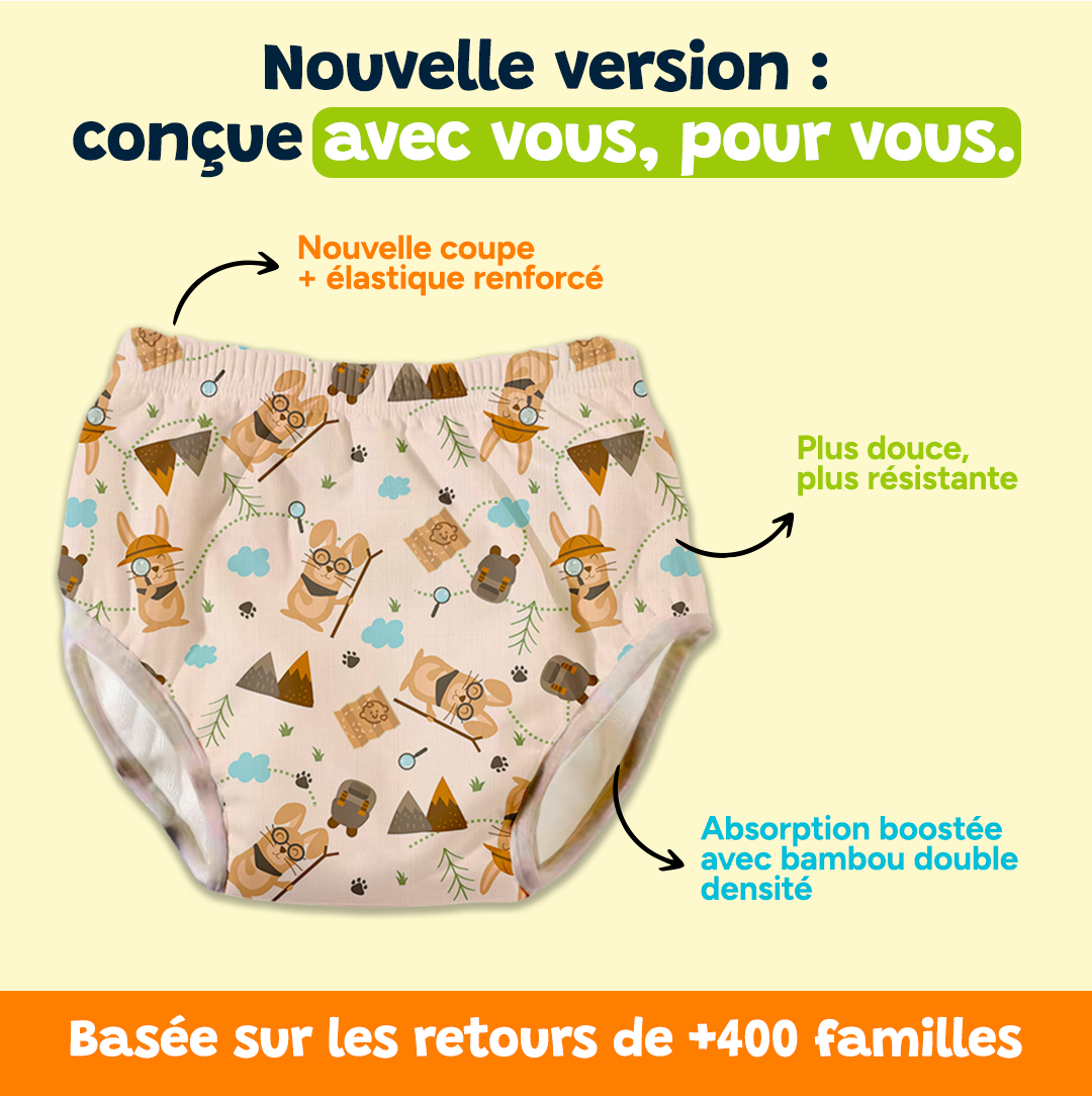 Culotte d'apprentissage - Teddy l'Ourson 🐻