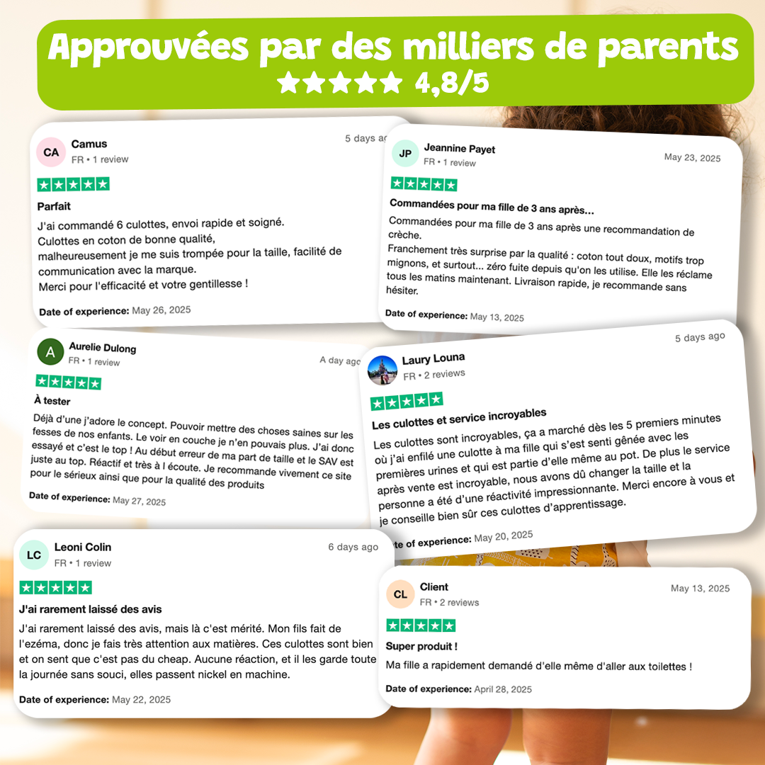 Les Culottes d'apprentissage 👶🏼