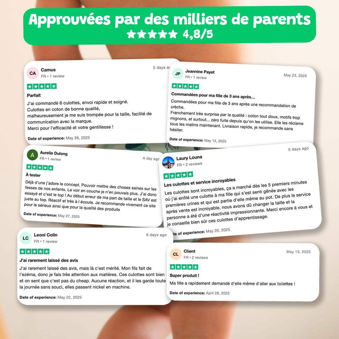 Les Culottes d'apprentissage 🍭